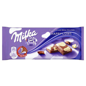 CHOC MILKA MIX HAPPY COWS 100G