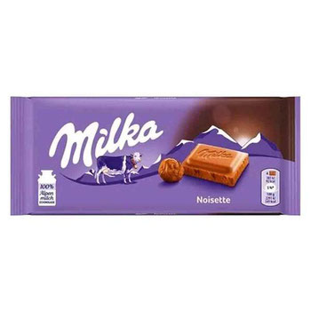 CHOC MILKA NOISETTE 90G