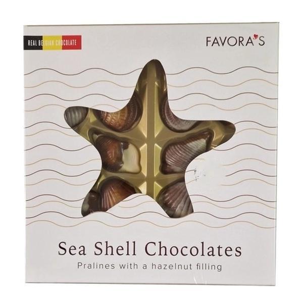 CHOC SEA SHELL FAVORAS 250G