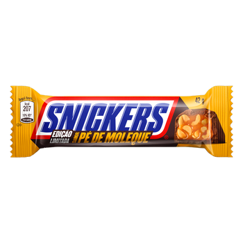CHOC SNICKERS PE DE MOLEQUE 42G