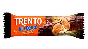 CHOC TRENTO ALLEGRO CHOC DARK C/ AMENDOIM 35G
