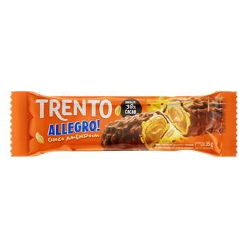 CHOC TRENTO ALLEGRO CHOCOLATE COM AMENDOIM 35G