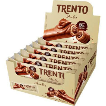 CHOC TRENTO AVELAS/CHOCOLATE BRANCO 32G