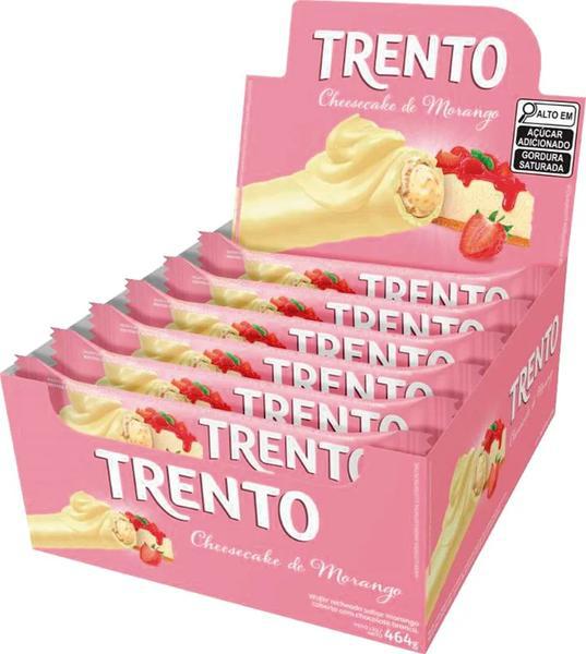 CHOC TRENTO CHEESECAKE DE MORANGO 29G