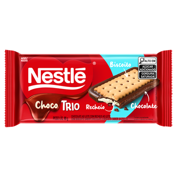 CHOCOLATE NESTLE TRIO LEITE 90G