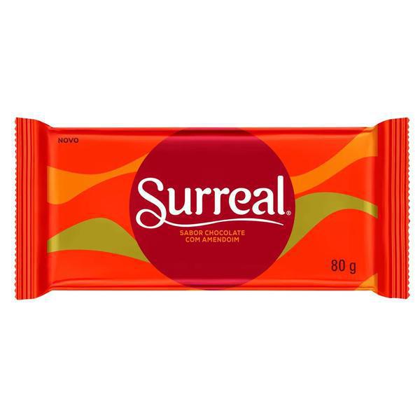 CHOCOLATE SURREAL AMENDOIM 80G