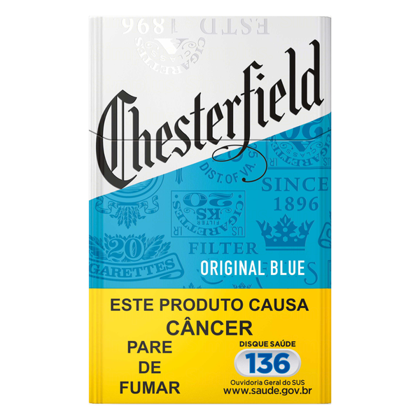 CIGARRO CHESTERFIELD BLUE BOX