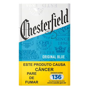 CIGARRO CHESTERFIELD BLUE BOX