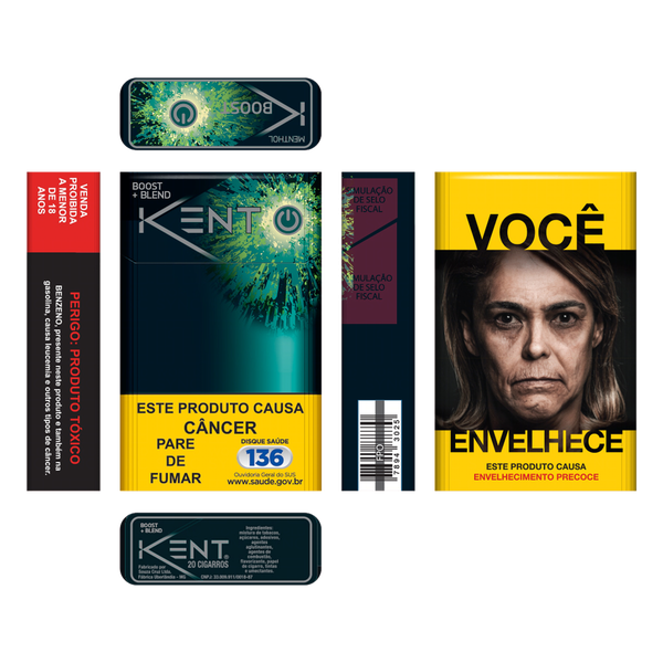 CIGARRO KENT BOOST BLEND KS NR HLR