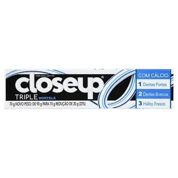 CLOSE UP TRIPLE HORTELA 70G