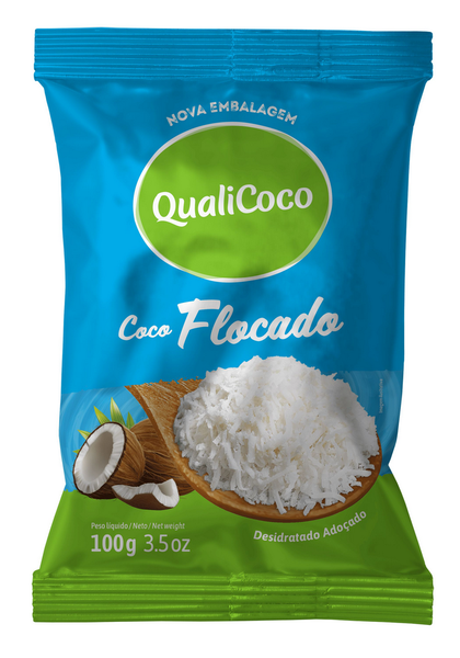 COCO RALADO FLOCADO QUALICOCO 100G