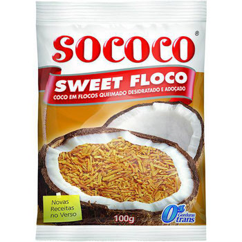 COCO RALADO QUEIMADO SOCOCO 100G