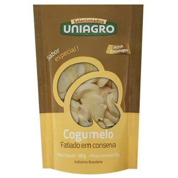 COGUMELO FATIADO UNIAGRO 80G