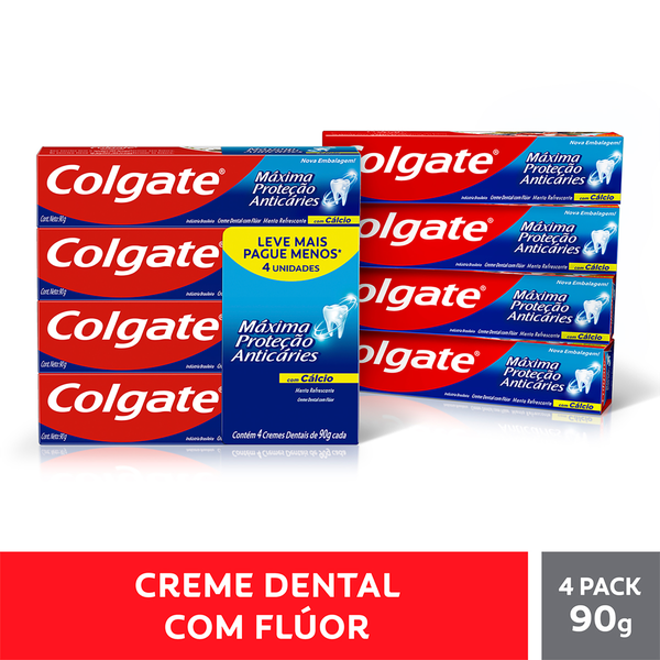 COLGATE MPA C/4 LEVE MAIS PAGUE MENOS 360G