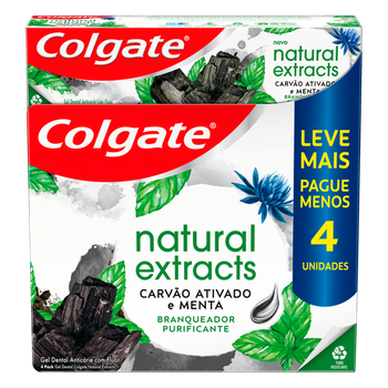 COLGATE NATURAL CARVAO L+PG- 360G