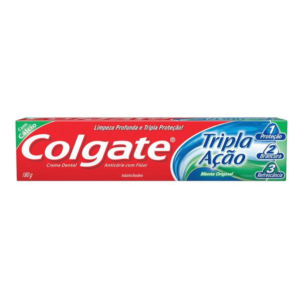COLGATE TRIPLA ACAO MENT ORG 180G
