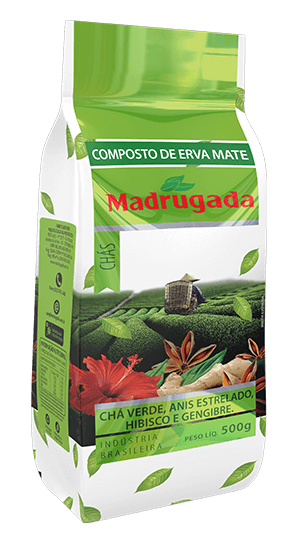 COMPOSTO ERVA MATE MADRUGADA CHAS 500G
