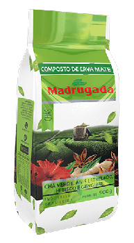 COMPOSTO ERVA MATE MADRUGADA CHAS 500G