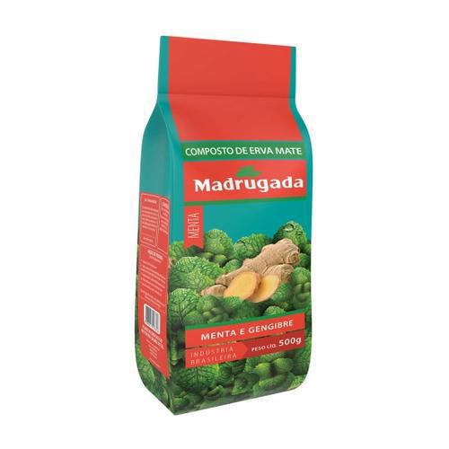 COMPOSTO ERVA MATE MADRUGADA MENTA 500G