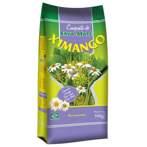 COMPOSTO ERVA MATE XIMANGO CAMOMILA 500G