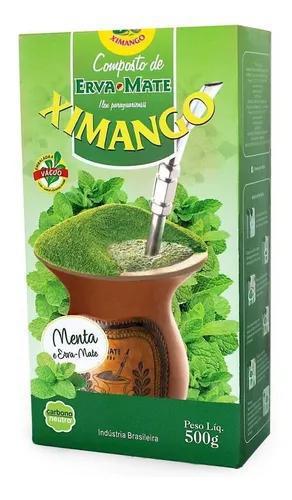 COMPOSTO ERVA MATE XIMANGO MENTA 500G
