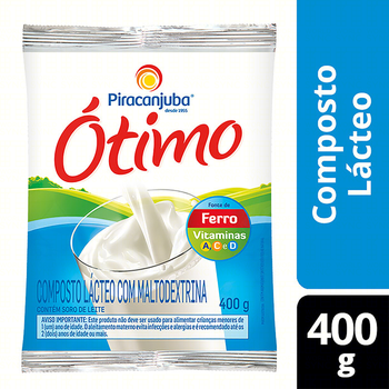 COMPOSTO LACTEO PIRACANJUBA OTIMO 400G