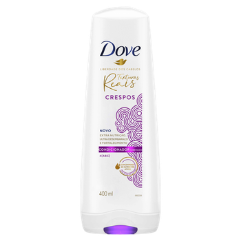 COND DOVE CRESPOS TEXT REAIS 400ML