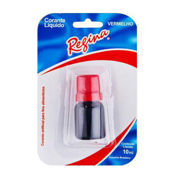 CORANTE LIQ REGINA VERMELHO 10ML