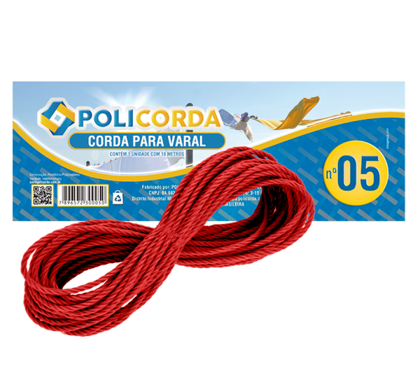 CORDA VARAL POLI N05 10M