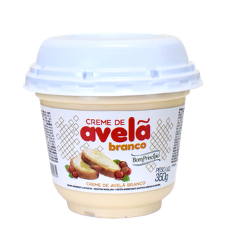 CREME AVELA BRANCO BOM PRINCIPIO 350G
