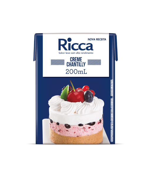 CREME CHANTILLY RICCA 200ML