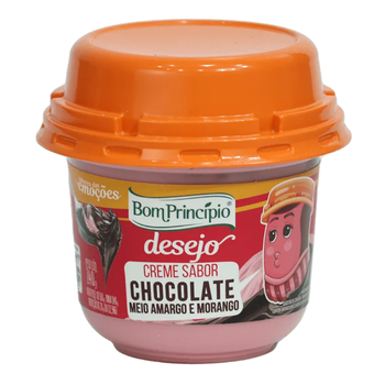 CREME CHOCO/MORANGO DESEJO  BOM PRINCIPIO 160G
