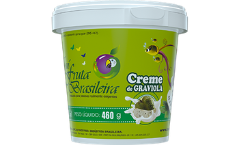 CREME DE GRAVIOLA FRUTA BRASILEIRA 500 ML
