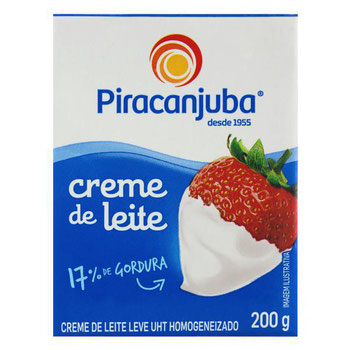 CREME DE LEITE PIRACANJUBA 200G