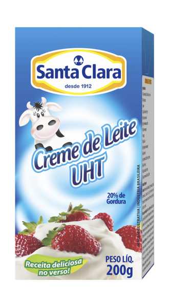 CREME DE LEITE SANTA CLARA 200G