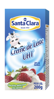 CREME DE LEITE SANTA CLARA 200G