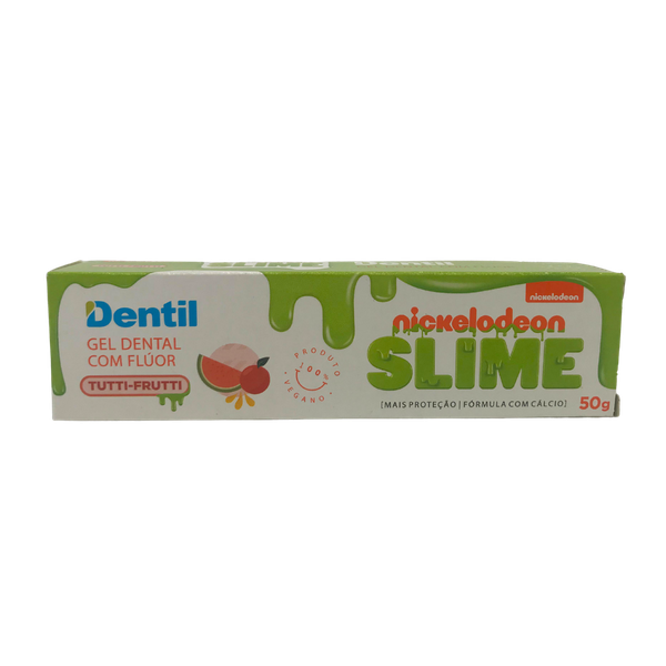 CREME DENTAL DENTIL KIDS SLIME GEL TUTTI FRUTTI 50G