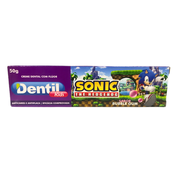 CREME DENTAL DENTIL KIDS SONIC BUBBLE GUM 50G