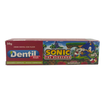 CREME DENTAL DENTIL KIDS SONIC MORANGO 50G