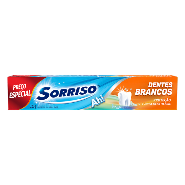 CREME DENTAL SORRISO DENTES BCO 220G