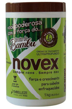 CREME TRAT NOVEX BROTO BAMBU 1KG