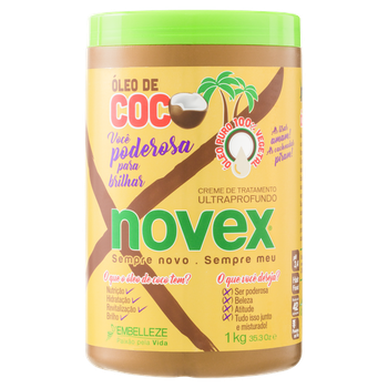 CREME TRAT NOVEX OLEO DE COCO 1KG