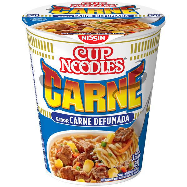CUP NOODLES CARNE DEFUMADA 69G