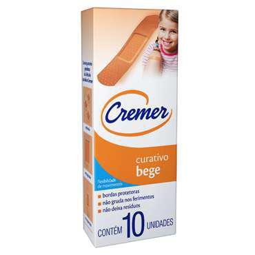 CURATIVO CREMER CARE BEGE CART C/10 UN