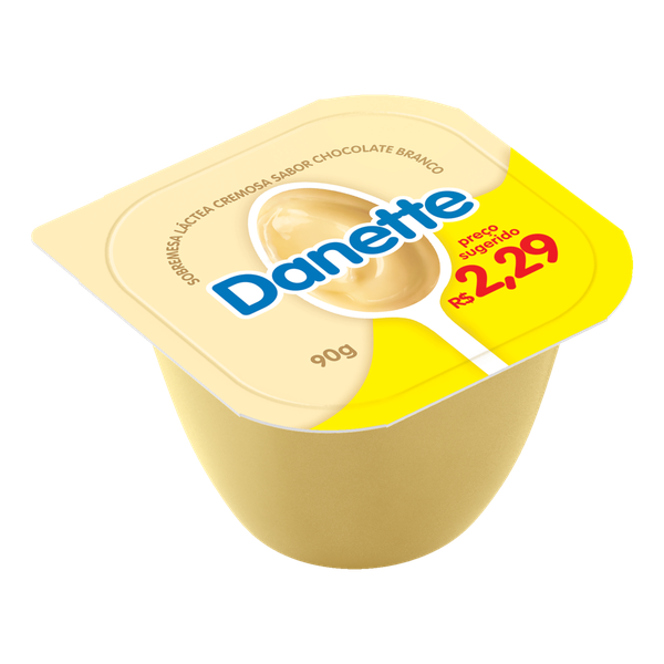 DANETTE CHOC BRANCO 90G