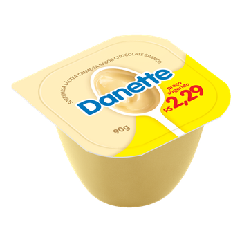 DANETTE CHOC BRANCO 90G