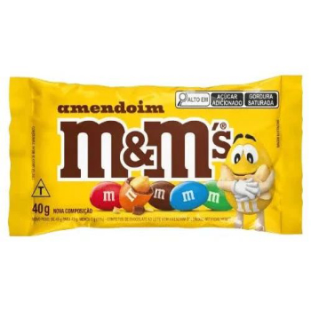 CHOC MMS AMENDOIM 40G