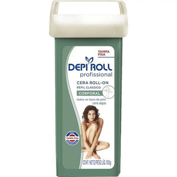 DEPI ROLL REFIL VERDE TAMPA FIXA 100G