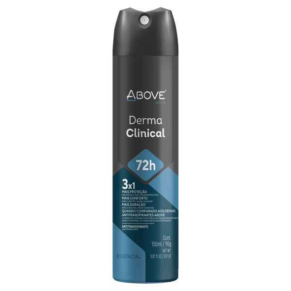 DES AERO ABOVE DERMACLINICAL MEN 96H 150ML/90G