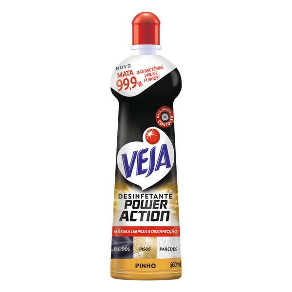 DESINF VEJA PINHO POWER ACTION 500ML